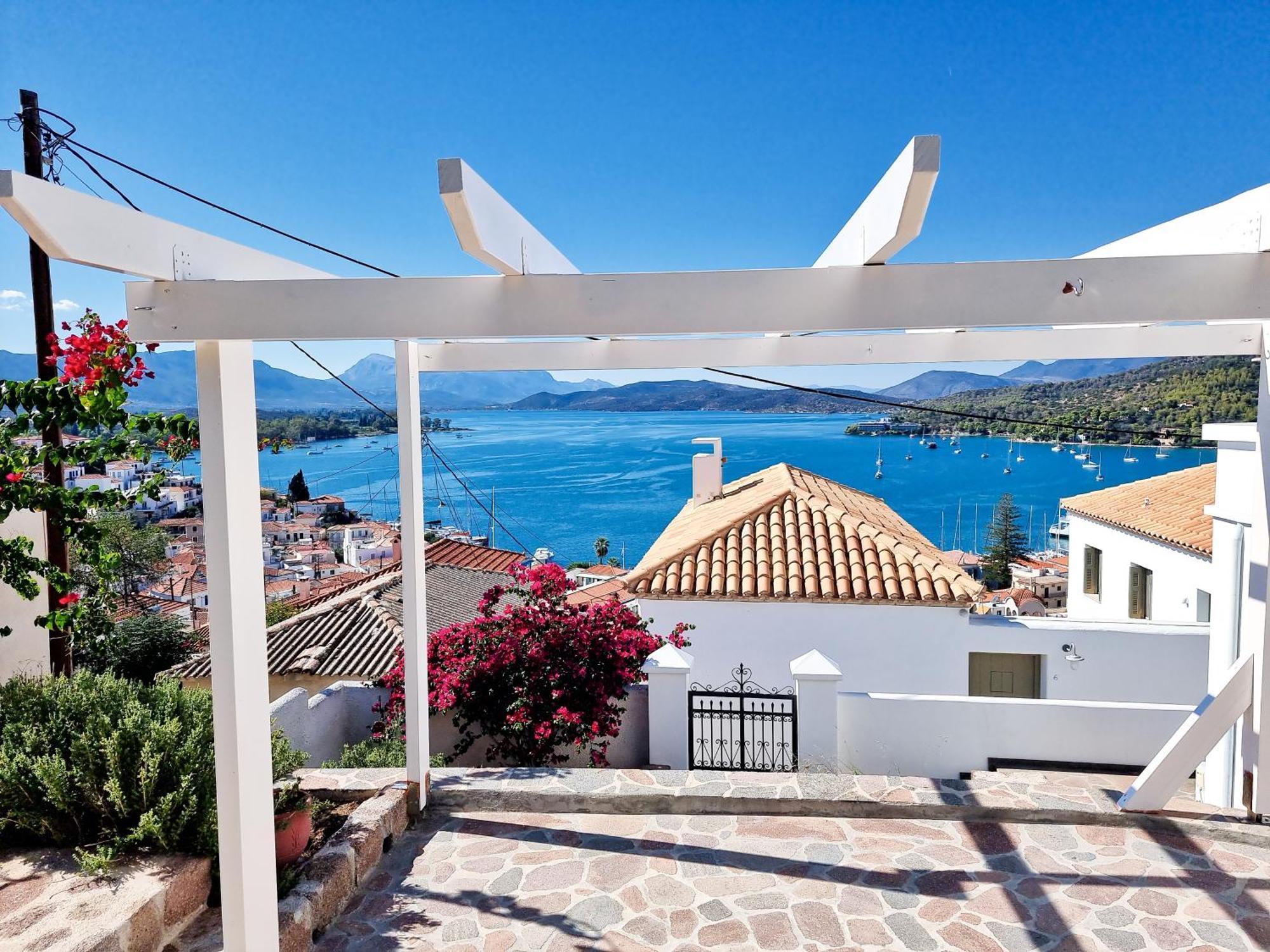 Panoramic View Apartment Poros Town المظهر الخارجي الصورة